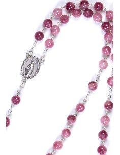 Rhodonite Pink Rosary