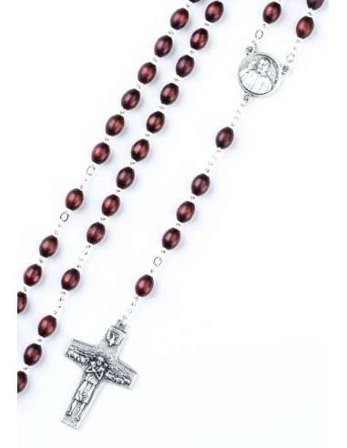 Pope Francis Rosary with Papal Crucifix | Vatican Gift