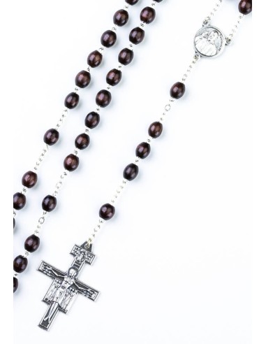 Pope Francis Rosary with St. Damian Crucifix