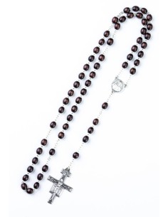 Pope Francis Rosary with St. Damian Crucifix