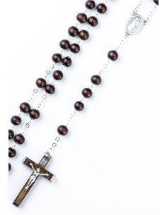 Dark wood beads Rosary Dark wood beads Rosary