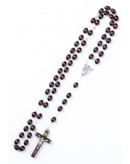 St Francis Wooden Rosary