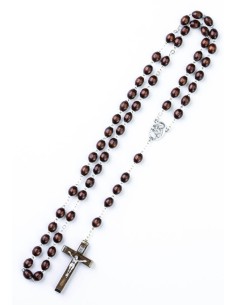 St Francis Wooden Rosary St Francis Wooden Rosary