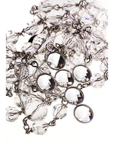 Circle Crucifix - Swarovski Rosary Circle Crucifix - Swarovski Rosary