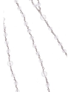 Circle Crucifix - Swarovski Rosary Circle Crucifix - Swarovski Rosary