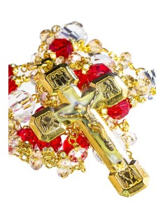 Red and Gold Swarovski Gold Plated Necklace Red and Gold Swarovski Gold Plated Necklace