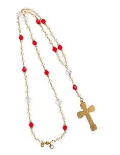 Red and Gold Swarovski Gold Plated Necklace Red and Gold Swarovski Gold Plated Necklace