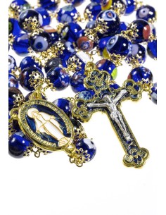 Murano Glass Rosary - Murrina Murano Glass Rosary - Murrina