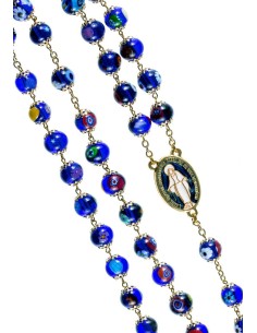 Murano Glass Rosary - Murrina Murano Glass Rosary - Murrina