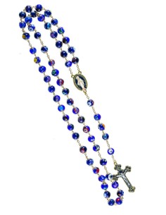 Murano Glass Rosary - Murrina Murano Glass Rosary - Murrina