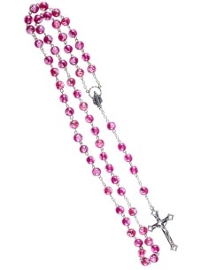 Rose Murano Glass Rosary