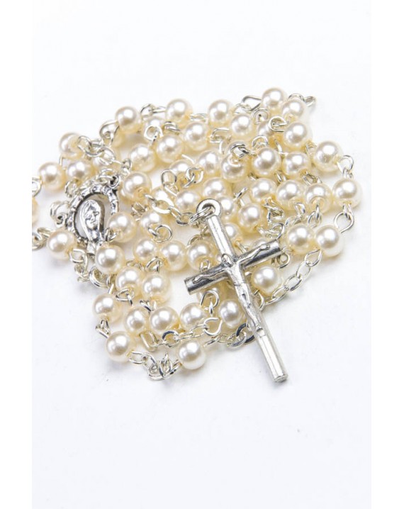 Mini Glass Pearls Rosary