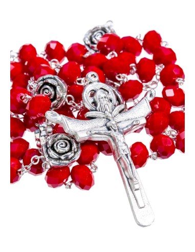 Crystal and Rose Paters - Deep Red Crystal and Rose Paters - Deep Red
