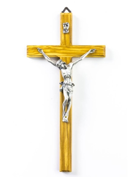 Classic Olive Wood Crucifix Medium size Classic Olive Wood Crucifix Medium size