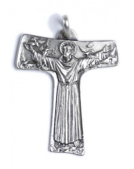 St. Francis from Assisi Tau Crucifix