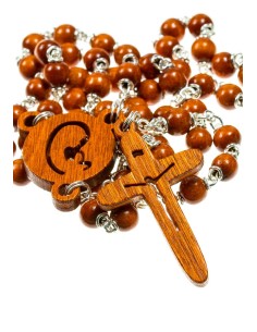 The Shape - wooden Rosary - Natural The Shape - wooden Rosary - Natural