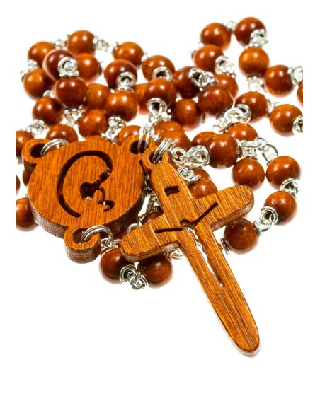 The Shape - wooden Rosary - Natural The Shape - wooden Rosary - Natural