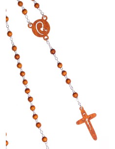 The Shape - wooden Rosary - Natural