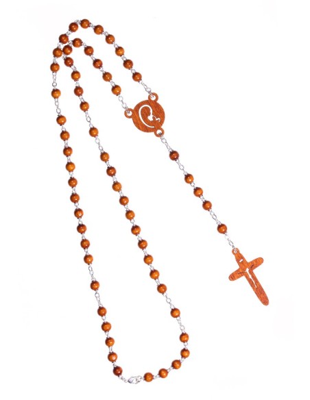 The Shape - wooden Rosary - Natural The Shape - wooden Rosary - Natural