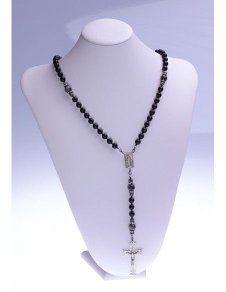 Eagle Eye Total Black matte Onyx Rosary Eagle Eye Total Black matte Onyx Rosary