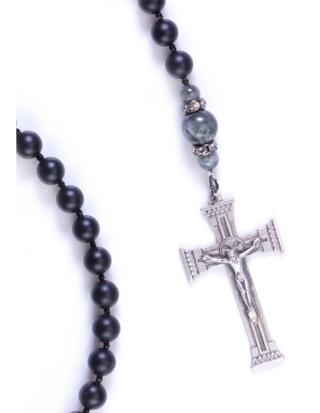 Eagle Eye Total Black matte Onyx Rosary Eagle Eye Total Black matte Onyx Rosary