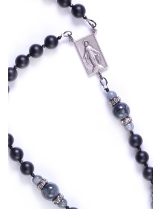 Eagle Eye Total Black matte Onyx Rosary Eagle Eye Total Black matte Onyx Rosary