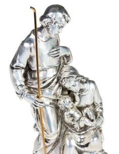 Silver color Nativity Scene Silver color Nativity Scene