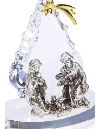 Christmas tree with Nativity - Swarovksi