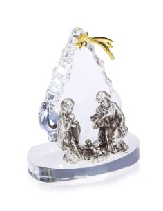 Christmas tree with Nativity - Swarovksi