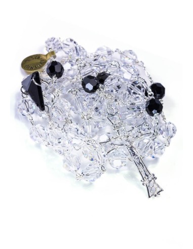 Gray Cultured Pearls Rosary - Sterling Silver Gray Cultured Pearls Rosary - Sterling Silver