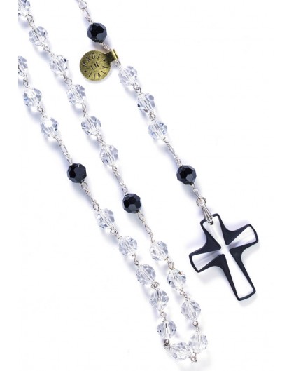 Gray Cultured Pearls Rosary - Sterling Silver