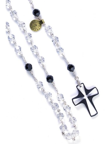 Gray Cultured Pearls Rosary - Sterling Silver