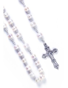 Cultured Pearls Rosary