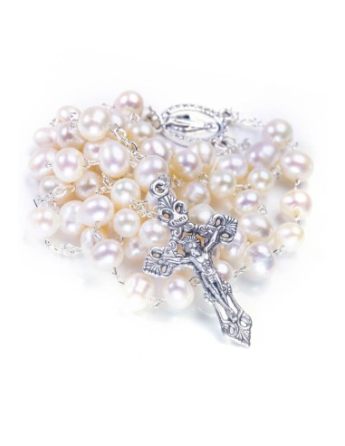 Cultured Pearls Rosary