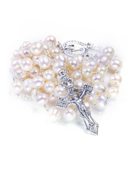 Cultured Pearls Rosary Cultured Pearls Rosary