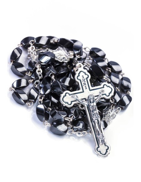Wave Beads Hematite Rosary Wave Beads Hematite Rosary