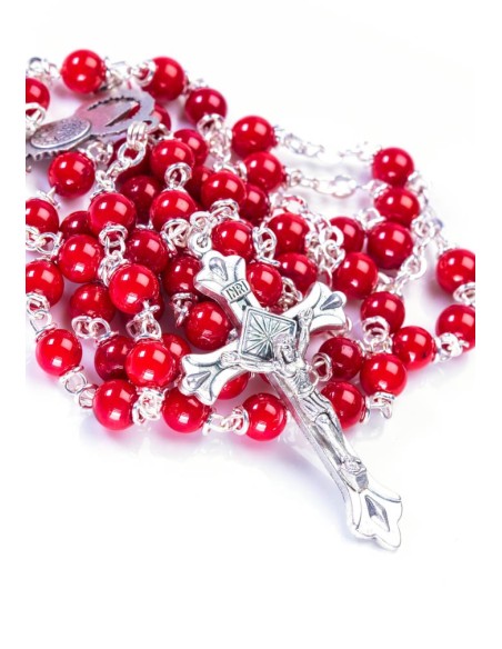 Red Coral Rosary