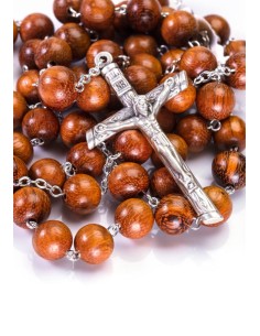 Mahogany wood Rosary Mahogany wood Rosary