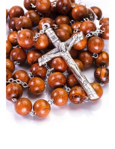 Mahogany wood Rosary