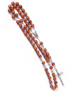 Mahogany wood Rosary