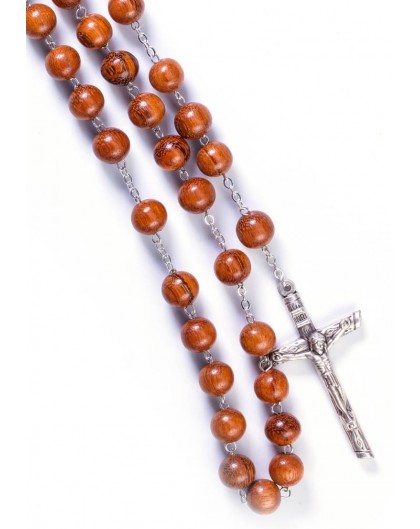 Mahogany wood Rosary