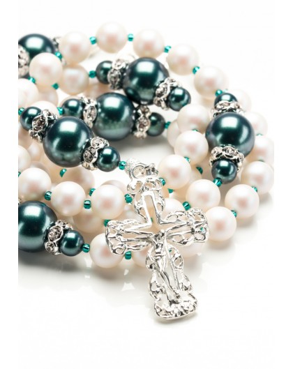 Risultati immagini per rosary in pearls
