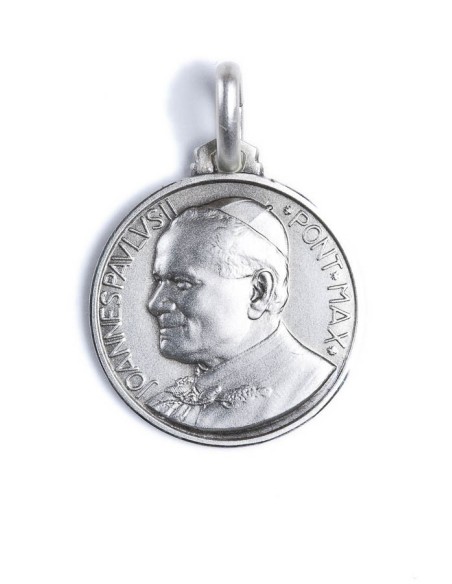 Sterling Silver Pope John Paul II Medal