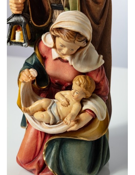 Hand carved wooden Baroque Nativity  | Vatican Gift