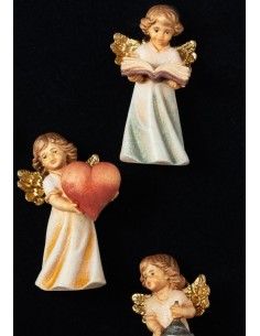 The little Angels set - hand carved in wood  | Vatican Gift 2