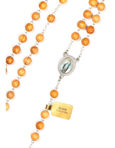 Olive wood Rosary - Modern Crucifix  | Vatican Gift