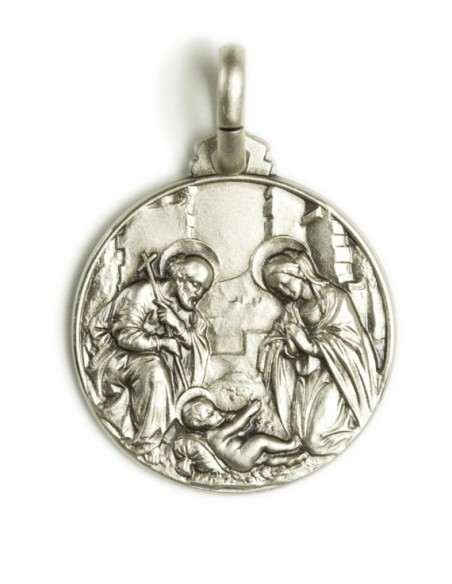 Red Crystal drop and Silver Christmas Gift  | Vatican Gift