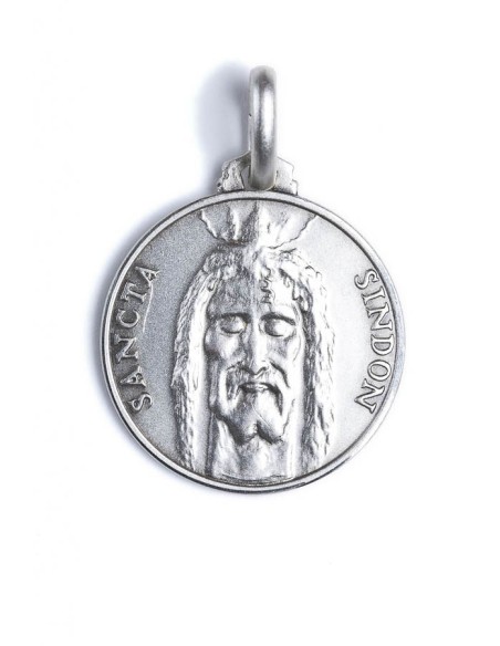 Sterling Silver Holy Shroud Medal