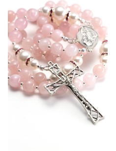 Sweet Rose Quartz Rosary Sweet Rose Quartz Rosary