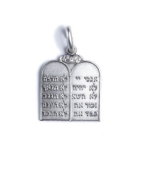 Sterling Silver Tables of the Law Pendant